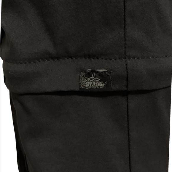 prAna Monarch Convertible Pants in Black | Size 6 - Picture 9 of 12